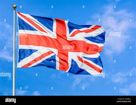 Flag Of Great Britain The United Kingdom Or Uk Hi Res Stock Photography
