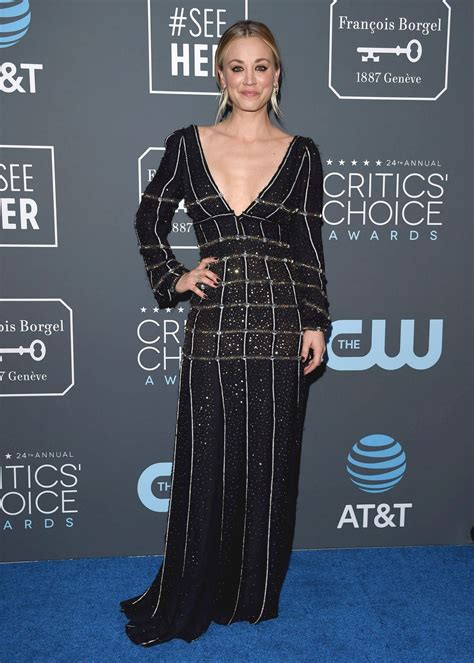 Kaley Cuoco 2019 Critics Choice Awards Celebmafia