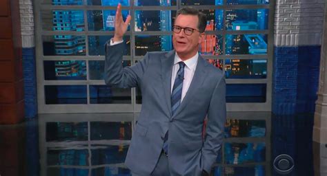Stephen Colbert Mocks Trump For Dastardly Things Iran Threat