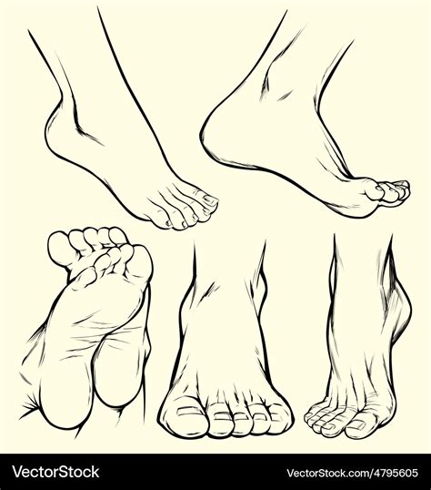 Share Feet Sketch Latest In Eteachers