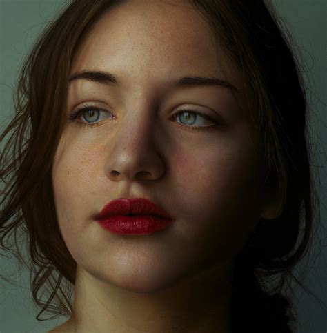 Stunning Hyper-realistic Portrait Paintings with a twist to reality by ...
