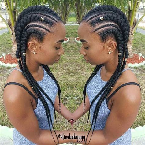 Hair Ghana Lemonade Braids 17 Ghana Lemonade Braids Styles 2018 That