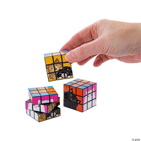 Cute Cat Mini Magic Cubes Oriental Trading