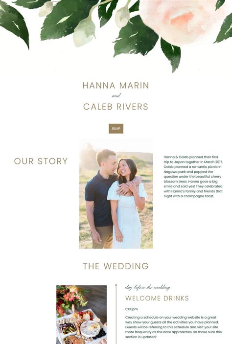 41 Beautiful Wedding Website Examples For Your Inspiration