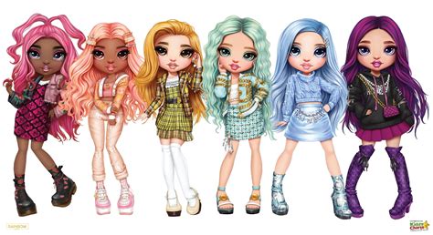 Rainbow High Dolls Coloring Pages Printable - 2023 Calendar Printable