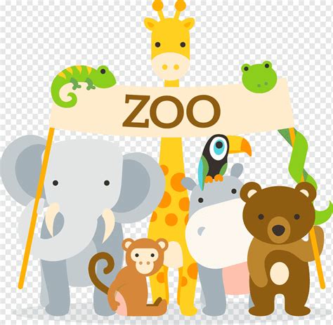 Gambar Zoo Kartun Giraffe Terrestrial Animal Wildlife Mammal Zoo