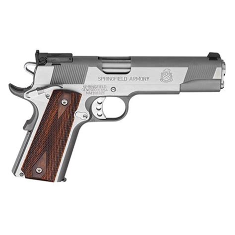 Springfield Armory 1911 Loaded Target Stainless Adj Sights For Sale
