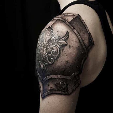 Armor Tattoo Ideas For Men Ultimate Symbol Of Masculinity And Strength