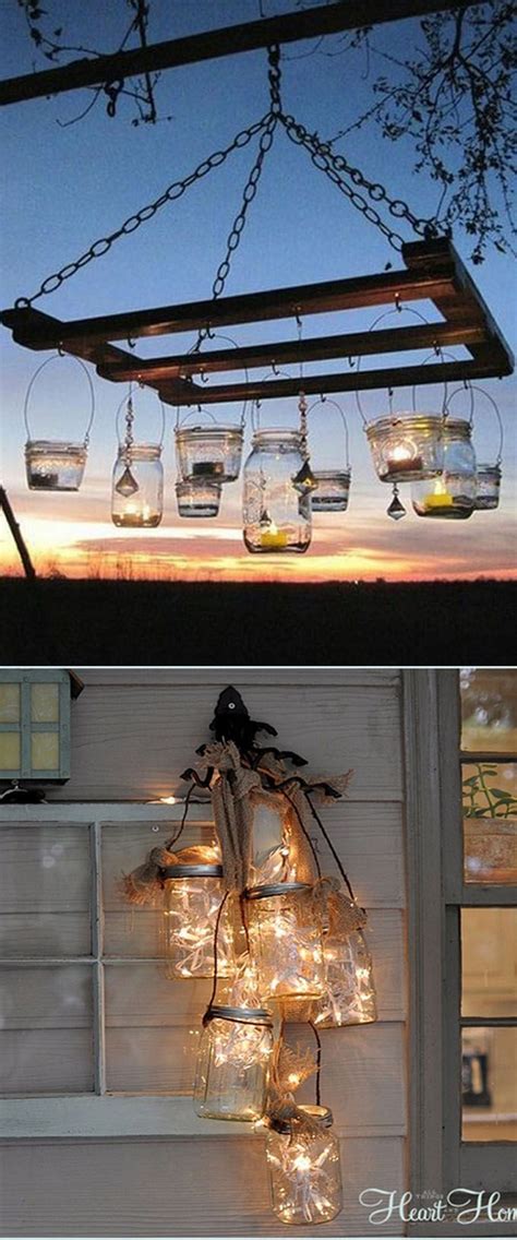 28 Super Creative And Beautiful Diy Outdoor Lights You Can Make In One