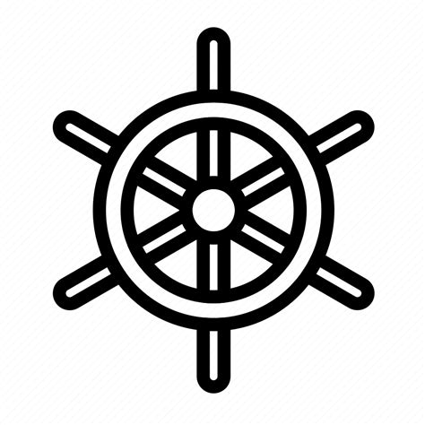 Pirate Steering Wheel Icon Download On Iconfinder