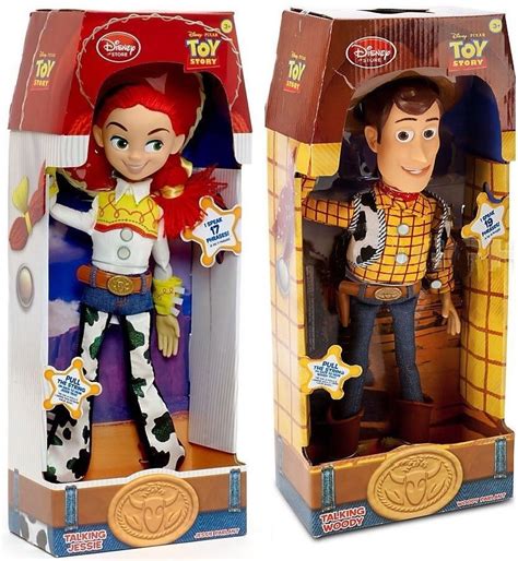 Toy Story 3 Cowboy Woody And Jessie Talking Action Figure Disney Doll Set