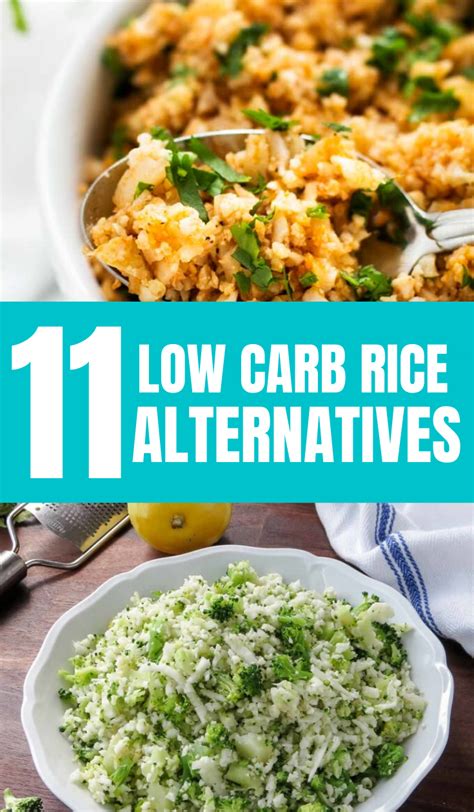 Low Carb Rice Alternatives That Taste Great Low Carb Rice Healthy