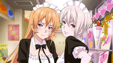 alice nakiri and erina nakiri food wars shokugeki no soma anime girls 4k 11389