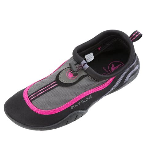 Shock cord with toggle for a snug fit. Body Glove Women's Riptide III Water Shoe at SwimOutlet.com