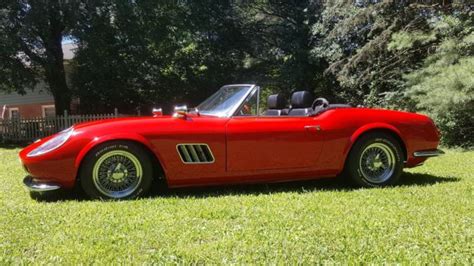 See prices, photos and find dealers. 1961 Ferrari GT 250 California Spyder Modena Replica - Ferris Bueller's Day Off for sale: photos ...