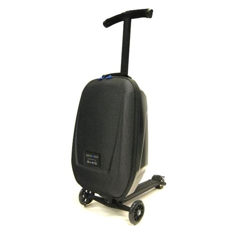 Micro Scooter Luggage The New Fun Way To Travel Suitcase Scooter