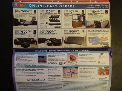 On 01/05/2015 in fountain valley costco warehouse around noon time. Costco February Coupon Book 01/31 to 02/24/2013