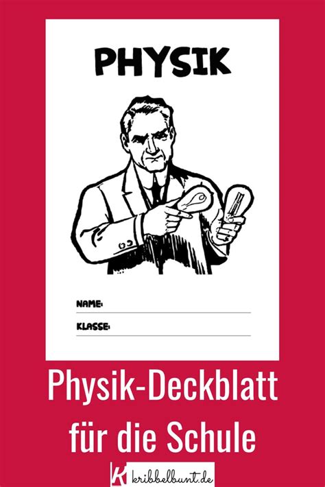 Im verlauf der letzten jahre ist auf dieser webseite eine umfassende. Physik Deckblatt für die Schule - zum Ausdrucken | Physik deckblatt, Deckblatt, Physik