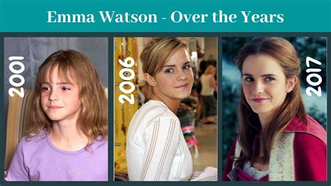 Emma Watson Over The Years Childhood To 2020 Youtube