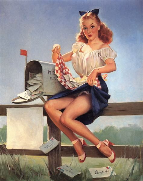 Gil Elvgren Pin Up Models Photos And Art Before And After Etsy Gambaran