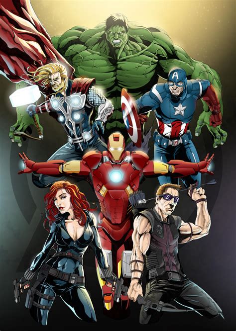 Avengers By Merrk On Deviantart