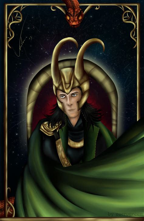 Loki God Of Mischief By Zorrogreen On Deviantart