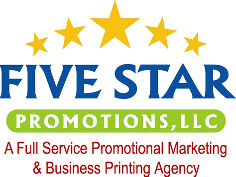 Five Star Promotions Llc Logo Vector Ai Png Svg Eps Free Download