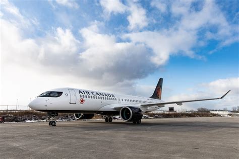 Air Canada Takes Delivery Of First Airbus A220