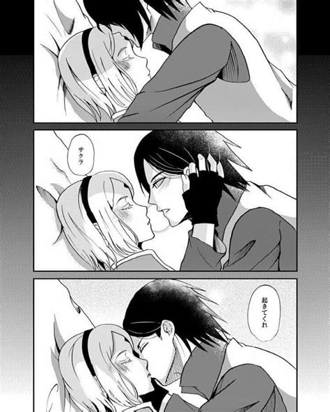 Sasusaku Love More Kisses In 2020 Sasusaku Sakura And Sasuke Anime