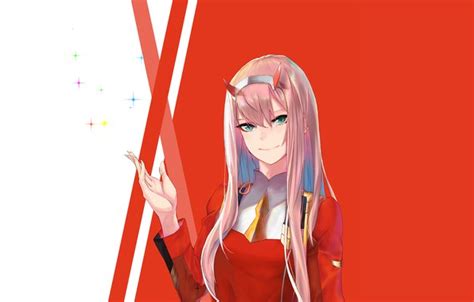 Wallpaper Girl 002 Darling In The Frankxx Cute In France Zero Two