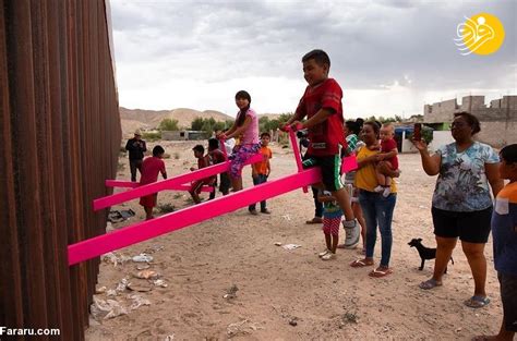فرارو تصاویر الاکلنگهای مرز آمریکا و مکزیک برنده بهترین طراحی سال