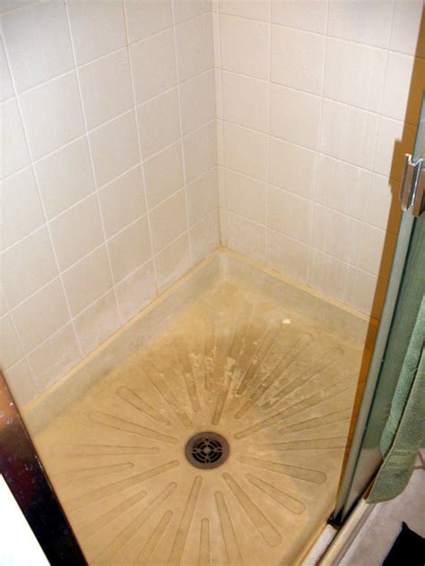 Learn how to deep clean shower tiles with our effective recipes that only require the most basic ingredients and a little elbow grease. LIVING_IN_THE_513: Cleaning Shower Floors