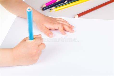 Child Drawing Stock Image Image Of Elementary White 54156049
