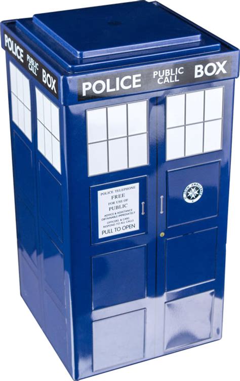 Doctor Who Popcultcha Tardis Tin Storage Box Merchandise Guide The