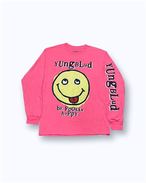 Band Tees Yungblud Be Fooking Happy Long Sleeve 2019 T Shirt Grailed