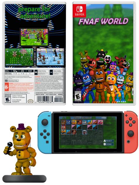 Fnaf World For Switch Rfivenightsatfreddys