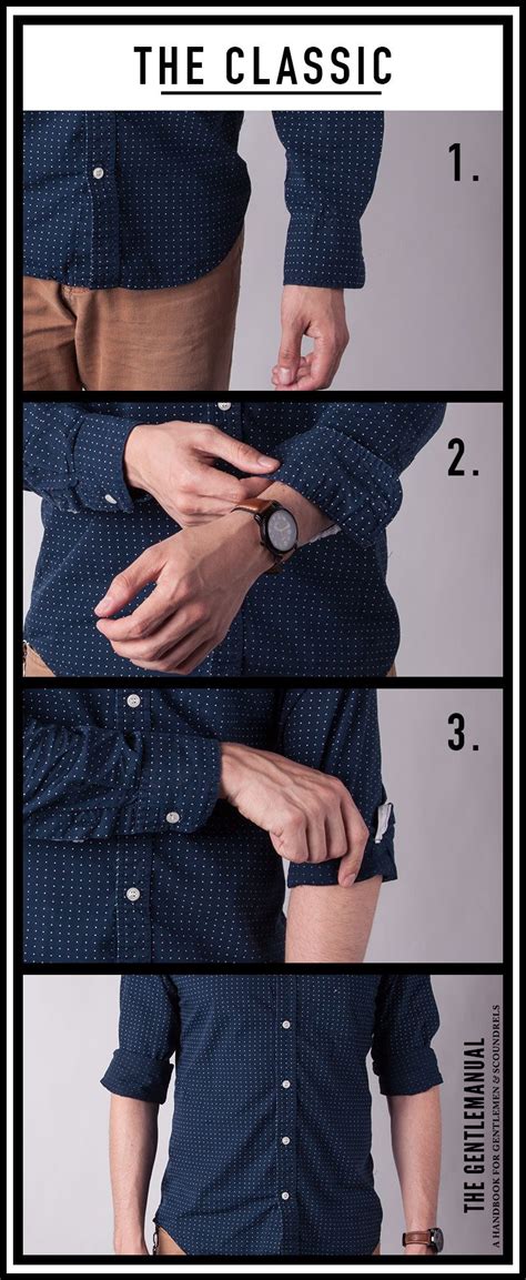 How To Roll Up Your Sleeves The Right Way The Gentlemanual A