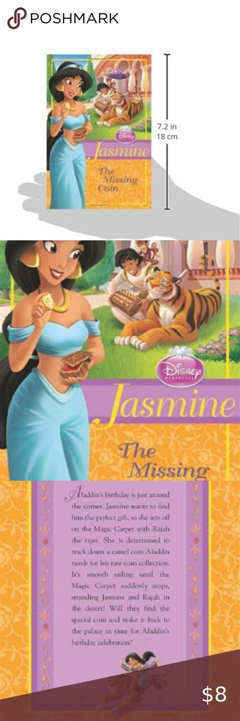 disney princess jasmine the missing coin disney storybook disney disney princess