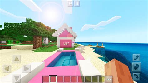 Pink Mansion Minecraft Game For Girls For Android Apk Download