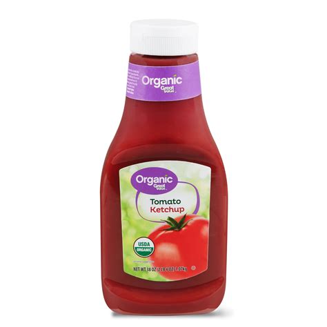Great Value Organic Tomato Ketchup 38oz