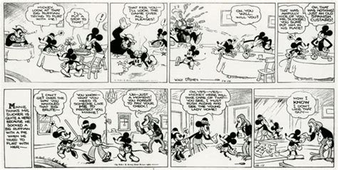 Vintage Mickey Mouse Vintage Disney Newspaper Comic Strip Disney