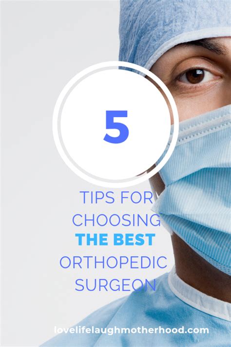 5 Tips For Choosing An Orthopedic Surgeon