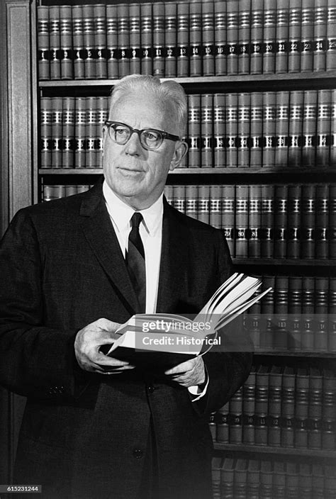 Supreme Court Chief Justice Earl Warren In 1966 The Year Of The