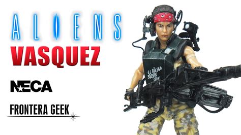 Neca Aliens Vasquez Review En Español Unboxing Colonial Marines