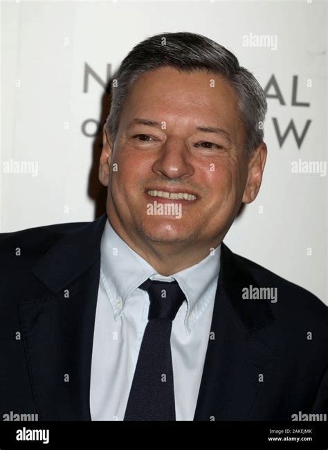 January New York New York Usa Netflix Chief Content Officer Ted Sarandos Attends The