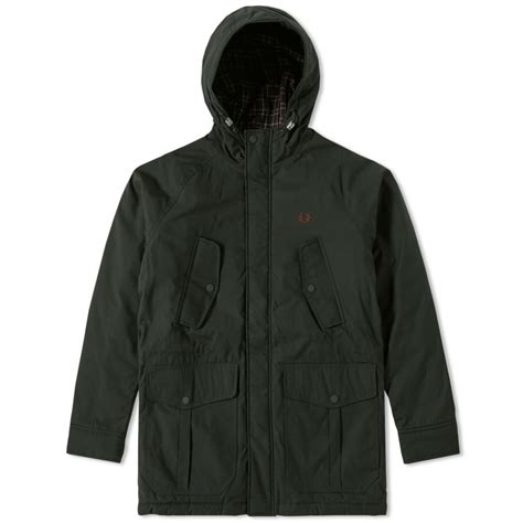 fred perry portwood jacket dark racing green end