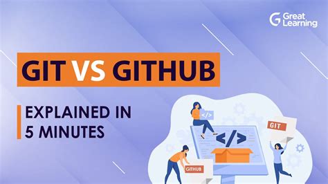 Git Vs Github Explained In 5 Mins Git Github Differences Git
