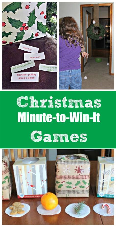 20 thanksgiving games and icebreakers that will keep the whole family entertained this thanksgiving. 12 Christmas Minute to Win It Games | Christmas Day ...