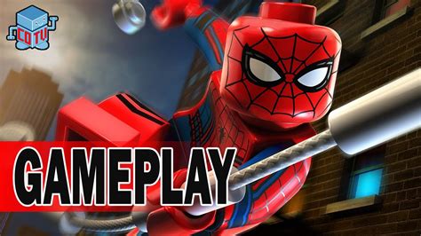 Lego Marvels Avengers Spider Man Character Pack Gameplay Youtube