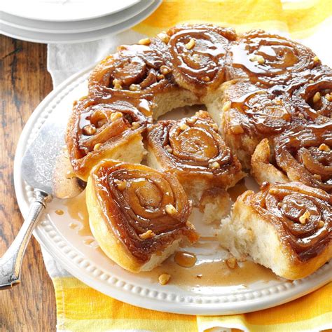 Maple Sticky Buns Recipe How To Make It Taste Of Home